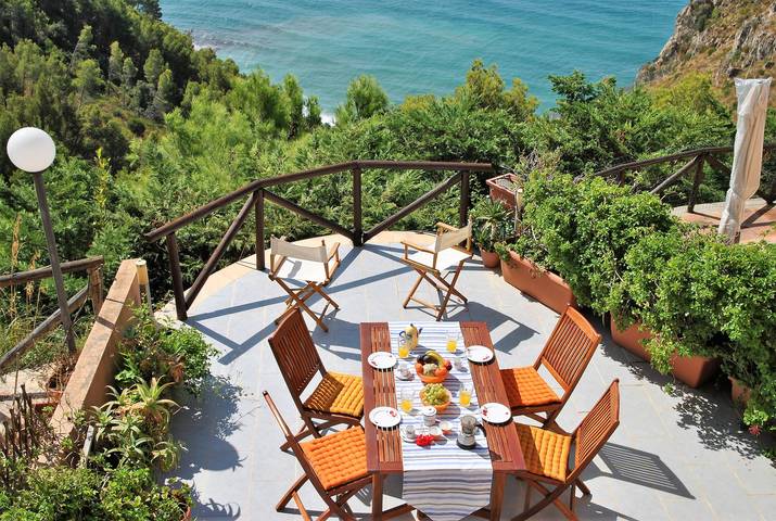 Holiday rental for 4 people, with Ocean view and Balcony/Terrace in Sperlonga