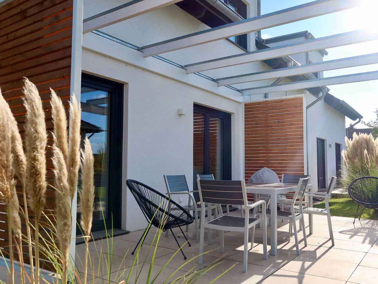 Ganze Ferienwohnung, Ferienhäuser Ankerplatz 1 & 2  Usedom- Sauna, Kamin & Garten - No.2 in Krummin, Usedomer Norden