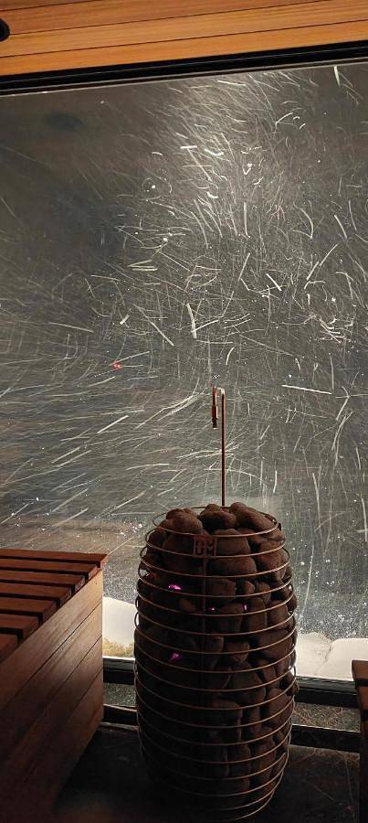 Górskie domki w Karkonoszach z widokiem in Zachełmie, Sudety (Polska)