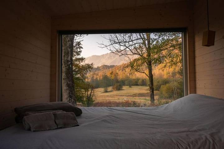 Location de vacances pour 3 personnes, avec jardin et vue à Taipana
