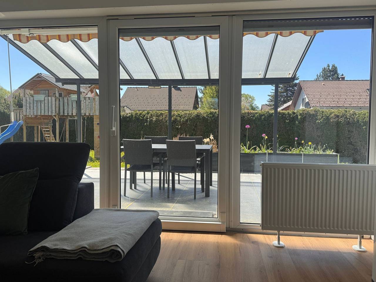 Ganze Wohnung, Apartment 1 mit privater Terrasse, Gemeinschaftsgarten und Wlan in Bad Dürrheim, Mittlerer Schwarzwald
