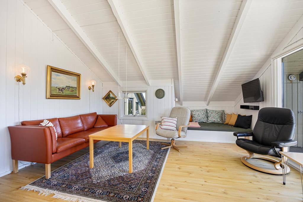 Hyggeliges Ferienhaus mit Kamin – 2 Hunde Willkommen in Hvide Sande, Holmsland Klit