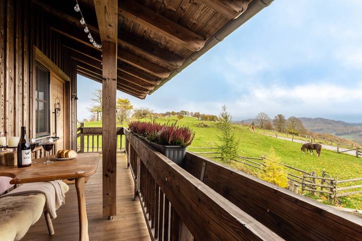 Hütte für 3 Personen, mit Sauna und Balkon im Sauerland - 2
