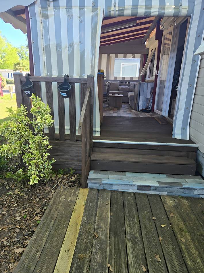 Location de vacances pour 5 personnes, avec jardin à Les Mathes