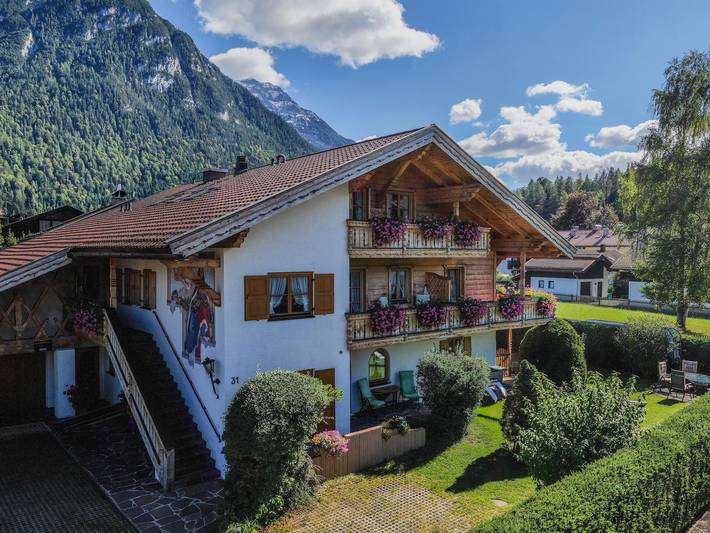 Ferienwohnung für 2 Personen, mit Garten und Terrasse im Mittenwald - 2