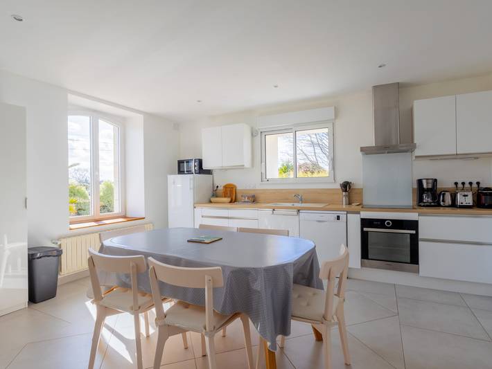Maison de vacances 'Ti Ma Zud' avec terrasse privée, jardin partagé et Wi-Fi in Pleumeur-Bodou, Côte de Granit Rose