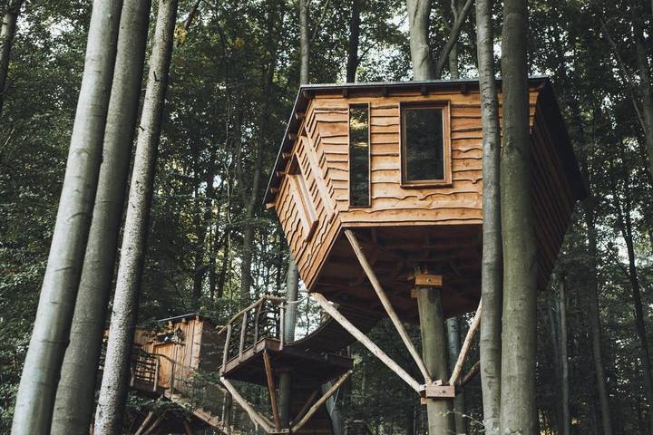 Hotel für 4 Personen, mit Terrasse und Garten sowie Sauna und Ausblick