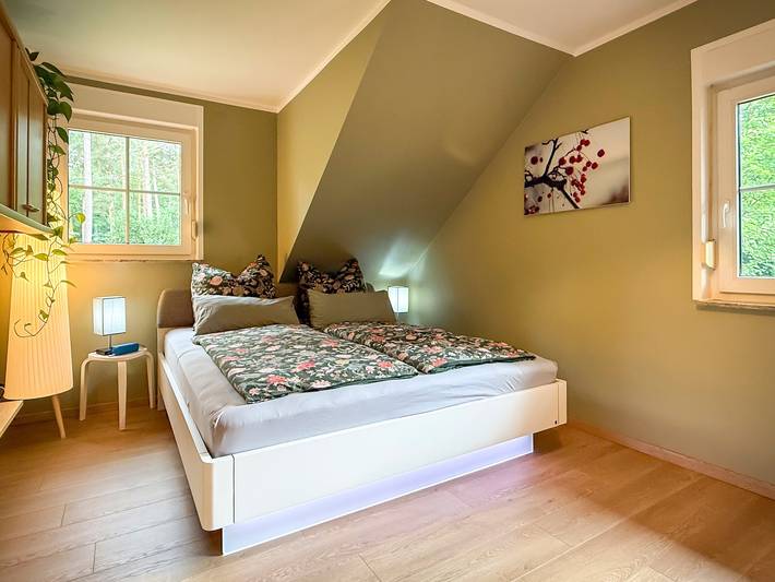 Ganze Wohnung, Ferienwohnung 'The House – Stiller Grund' mit Gemeinschaftsgarten, Balkon und WLAN in Eggersdorf, Petershagen/Eggersdorf