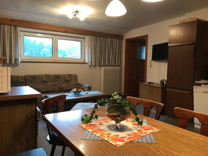 Vakantieappartement voor 4 personen, met Tuin en Uitzicht in Bichlbach