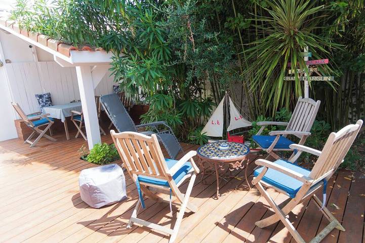 Maison de vacances pour 7 personnes, avec terrasse et jardin à Arcachon