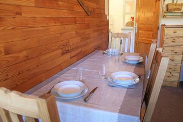 Gîte pour 4 personnes, avec balcon et vue à Vars