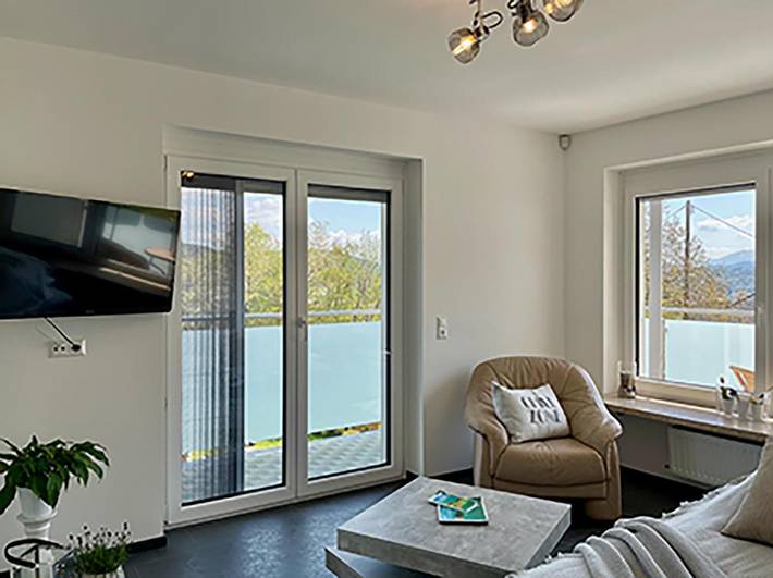 Ferienwohnung für 2 Personen, mit Seeblick und Garten am Wörthersee - 3