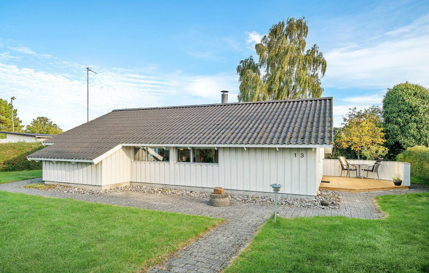 Ferienhaus für 6 Personen mit Terrasse in Strøby, Stevns und Umgebung
