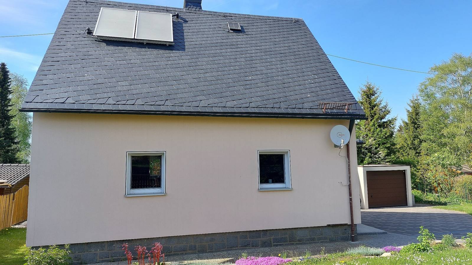 Ferienhaus am großen Waldstein - Ferienhaus (115 qm) mit Terrasse in Zell im Fichtelgebirge, Landkreis Hof