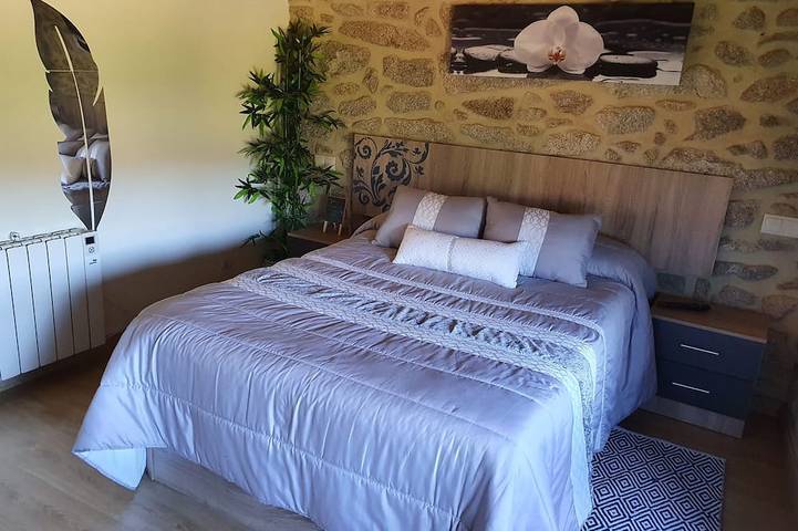 Casa Eiro dans les sources chaudes de Riocaldo in Lobios, Orense Région