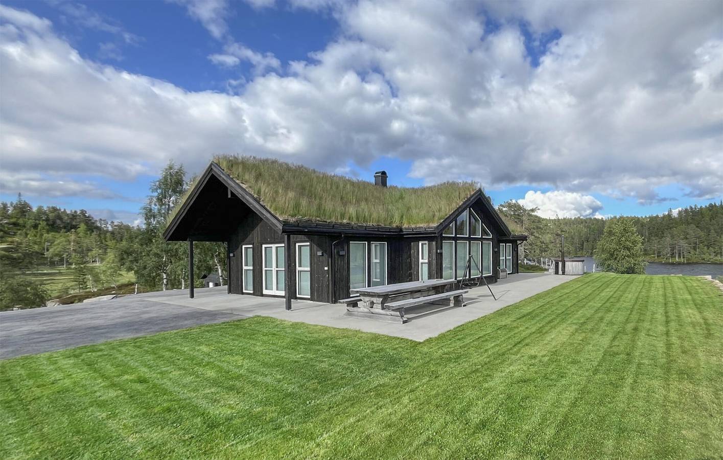 Ferienhaus für 8 Personen mit Terrasse in Gautestad, Evje og Hornnes