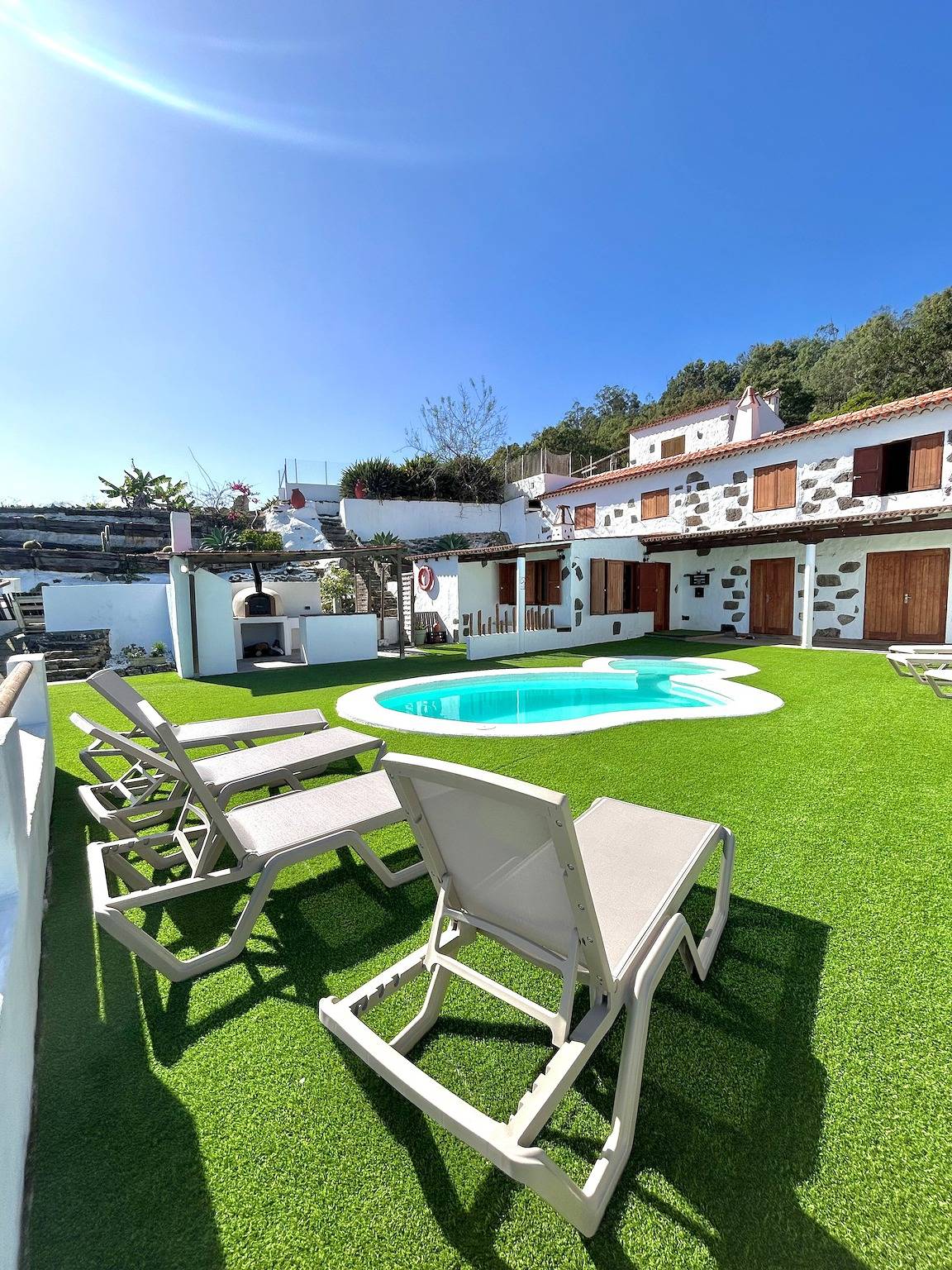 Casa Vacacional 'Ohana Paula' con Vista al Mar, Piscina Privada y Terraza Privada in Arucas (municipio), Gran Canaria Norte