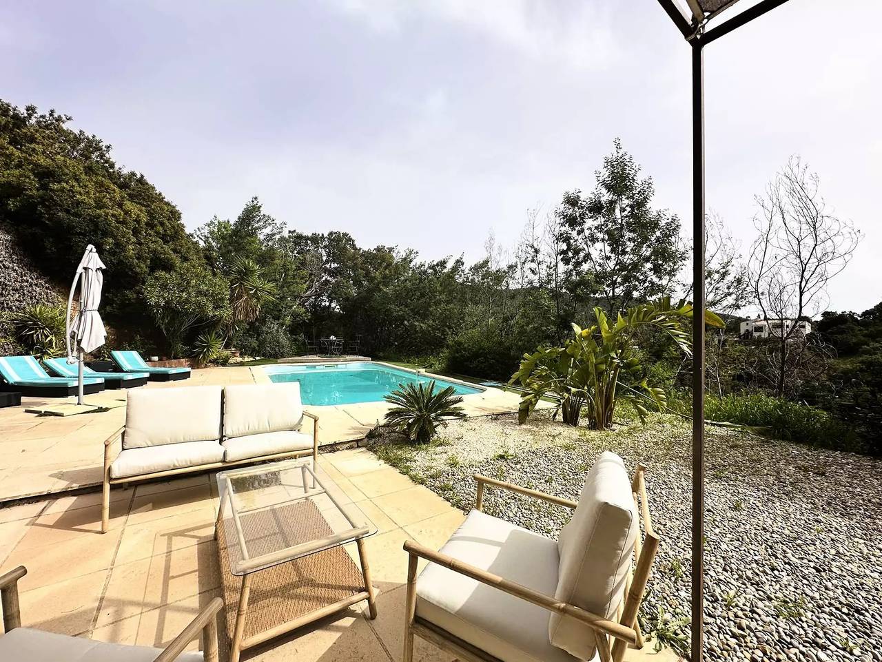 Villa pour 6 personnes avec piscine privée, à deux pas du Golf de Valcros, à La Londe-Les-Maures in La Londe-les-Maures, Côte méditerranéenne (France)