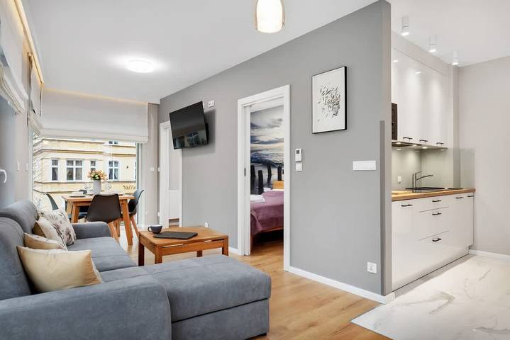 Ferienwohnung für 4 Personen, mit Balkon/Terrasse, kinderfreundlich in Swinemünde - 3