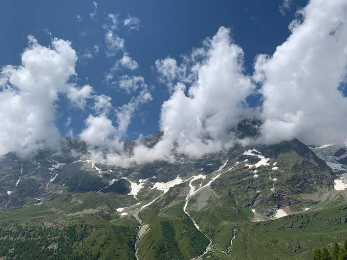 Apartamento para 4 personas, con jardín y vistas, Se admiten mascotas en Cervinia