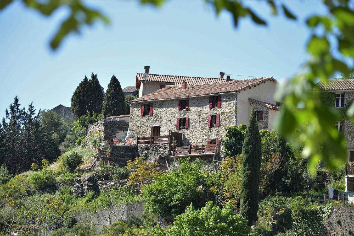 Le Castel in Lastours, Région de Carcassonne
