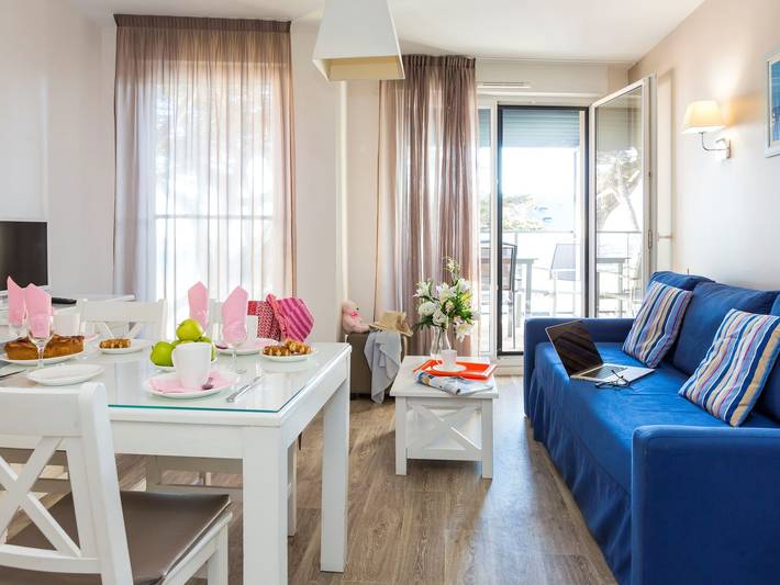 Gîte pour 2 personnes, avec balcon/terrasse et piscine, animaux acceptés à Pornichet - 3