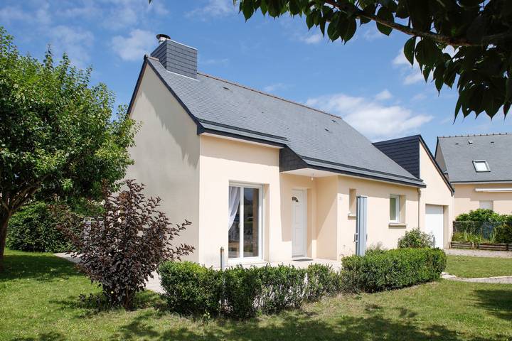 Maison de vacances pour 4 personnes, avec Terrasse et Jardin
