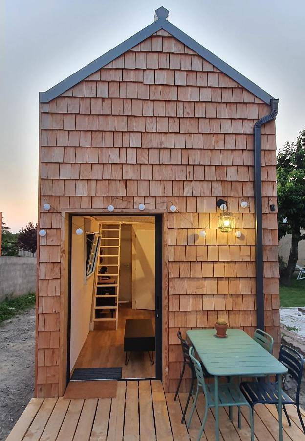 Appartement entier, Tiny House Cosy 1 - Angers Green Lodge in Angers, Région d'Angers