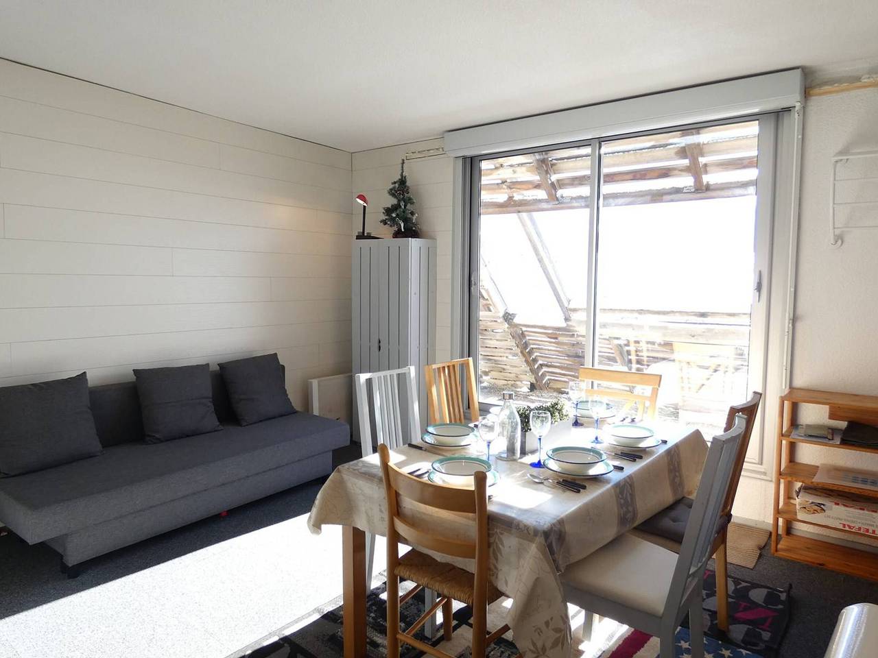 Studio entier, Studio cabine avec vue sur pistes - 6 pers. in Piau-Engaly, Aragnouet
