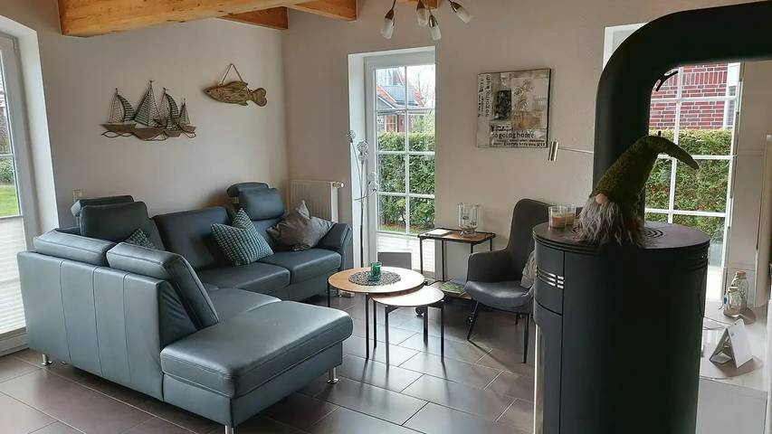Ferienhaus für 6 Personen, mit Terrasse und Sauna sowie Garten in Norden - 2