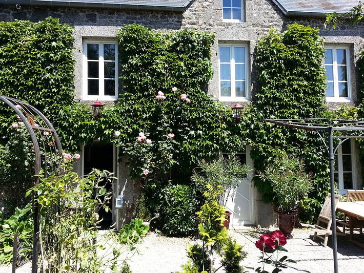 Cottage pour 2 personnes, avec jardin à Regnéville-sur-Mer