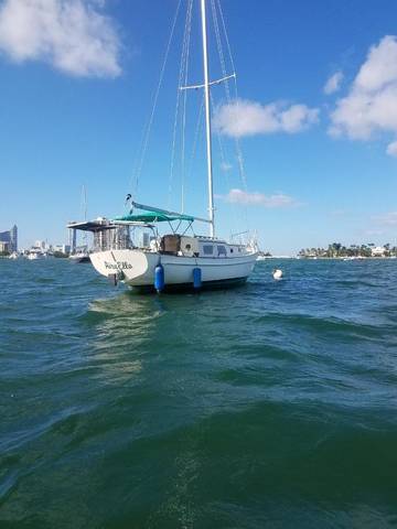 Bateau pour 4 personnes, avec vue et terrasse à Miami Beach