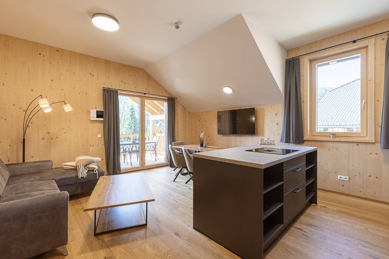 Ganze Wohnung, Ferienwohnung mit 2 Schlafzimmern & Sauna in Oberwölz, Westliche Obersteiermark
