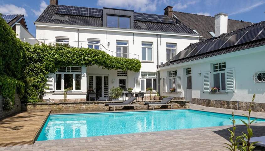 Chambre d’hôte pour 2 personnes, avec Terrasse et Jardin ainsi que Piscine et Vue à Balen (Belgique)
