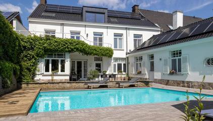 Chambre d’hôte pour 2 personnes, avec jardin ainsi que vue et piscine à Balen (Belgique)