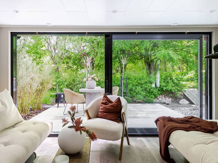 Ferieleilighet for 4 personer, med Terrasse og Hage i Blekinge