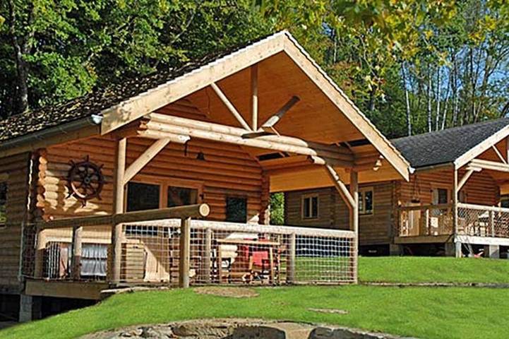Chalet pour 8 personnes, avec balcon, animaux acceptés