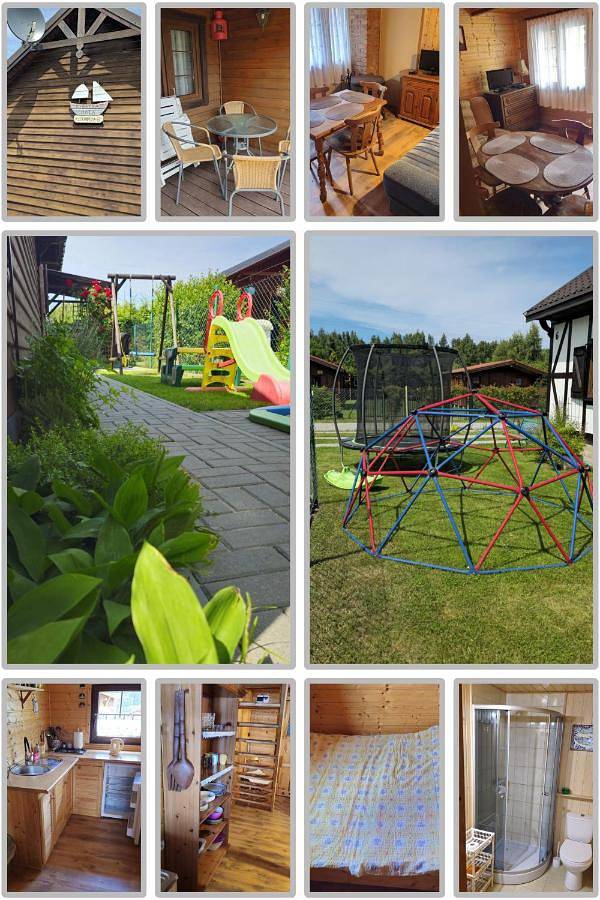 Lodge für 5 Personen, mit Garten und Terrasse