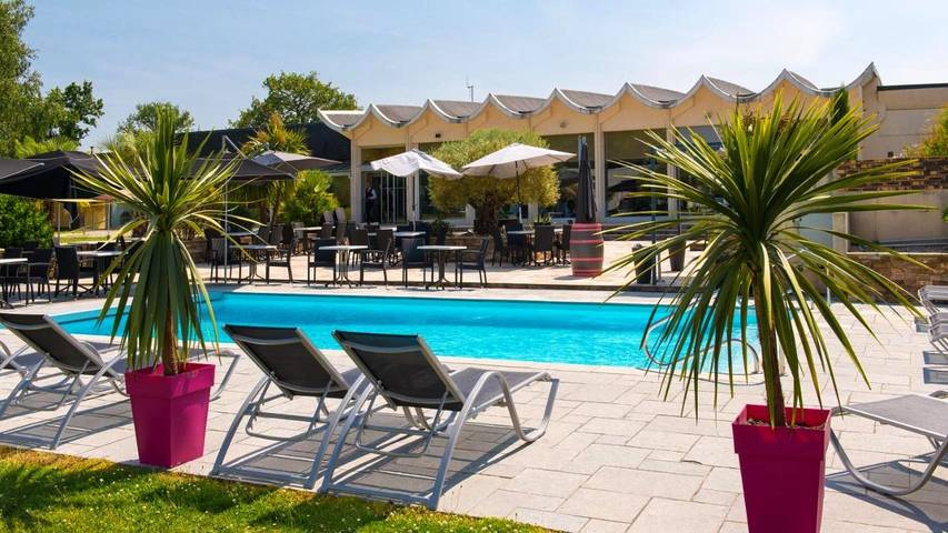 Hôtel pour 2 personnes, avec piscine et jardin à Vigneux-de-Bretagne - 2