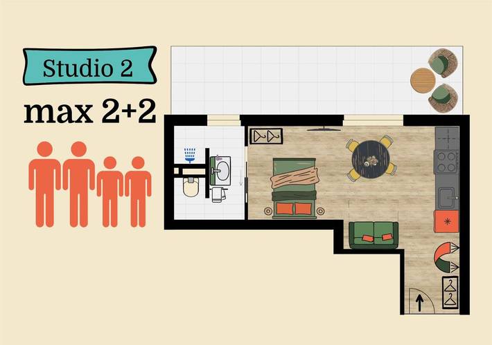Ferienhaus für 4 Personen, mit Ausblick und Garten in Lofer - 4
