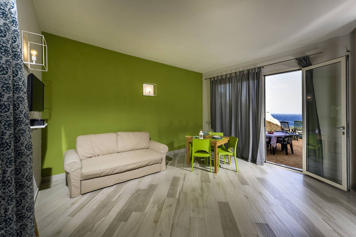 Appartement entier, Sous-sol de l'Apt Rino avec vue sur la mer à Villa Rosaria in Scopello, Castellammare del Golfo