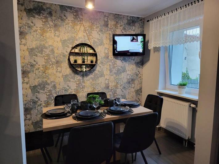 Apartament wakacyjny dla 6 osób, z Ogród i Widok w Rumia