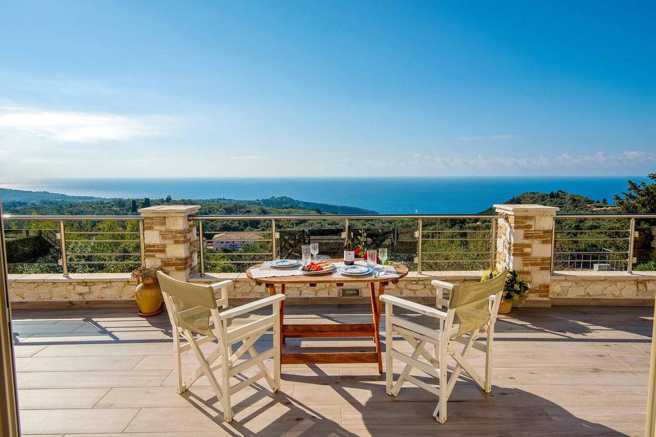 Ferienhaus für 6 Personen mit Terrasse in Vlachopoulatika, Paxos