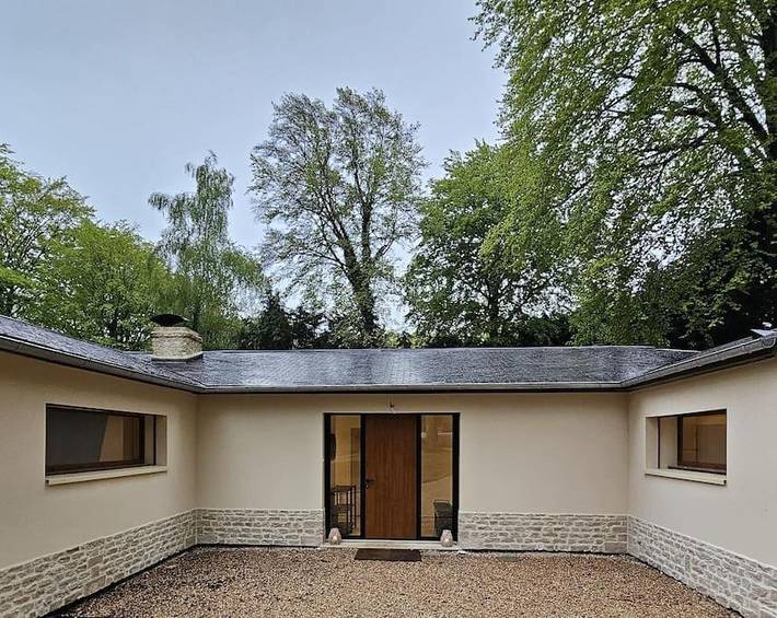 Location de vacances pour 8 personnes, avec jardin ainsi que piscine et vue à Saint-Gatien-des-Bois - 3