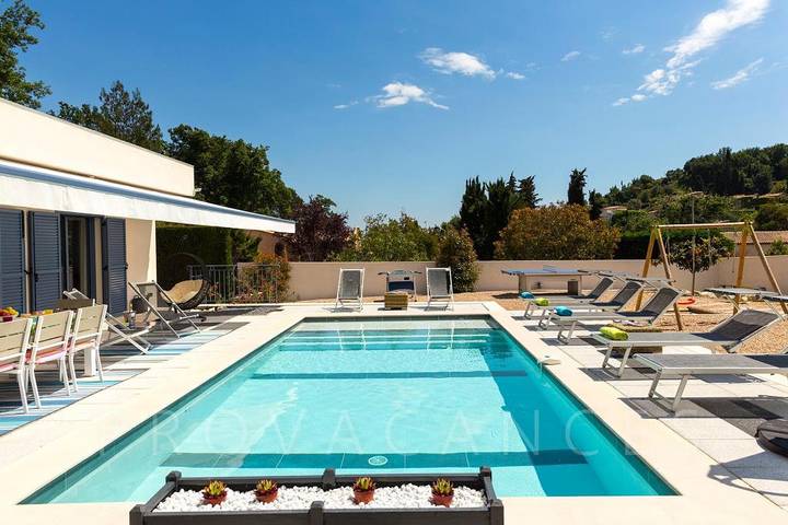 Villa pour 9 personnes, avec balcon/terrasse à Vence