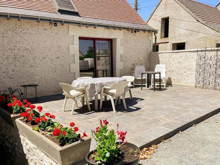 Location de vacances pour 4 personnes, avec Terrasse et Jardin à Azay-sur-Cher