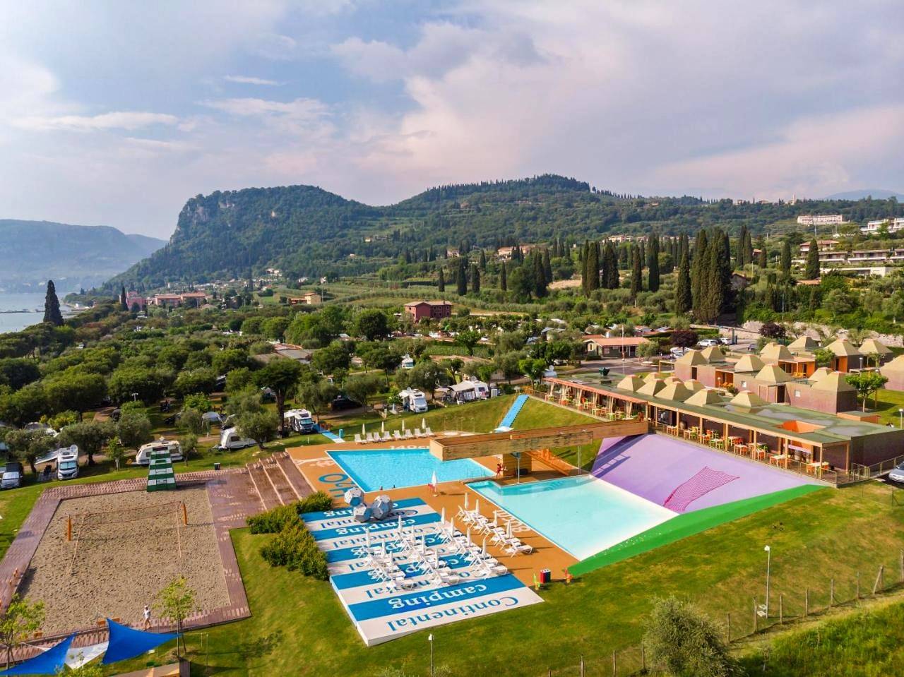 Camping Continental in Bardolino, Gardasee-Berge