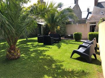 Gîte pour 6 personnes, avec terrasse et jardin à Réville