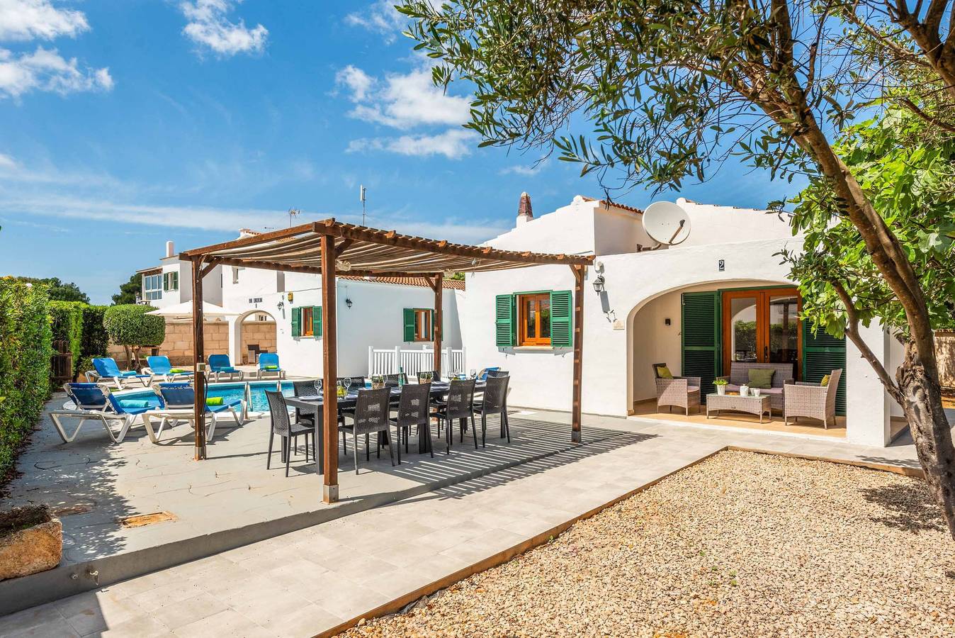 Chalet para 10 personas con terraza in Cala Blanes, Ciudadela