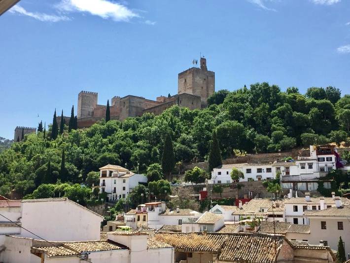 Casa de vacaciones para 11 personas, con terraza y vistas en Granada